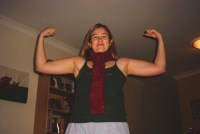 Muscle Me with Scarf