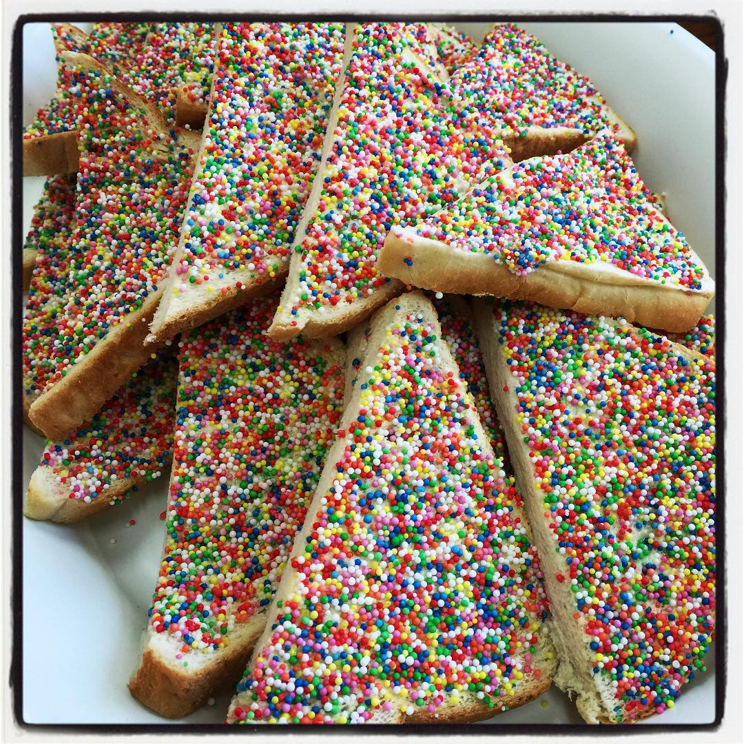 Fairy Bread – just what you want to see on the morning after a late ...