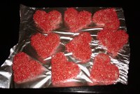 Rice Krispie Hearts