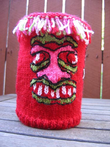 Tiki Coffee Cosy