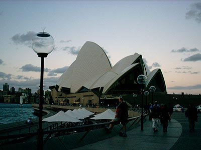 Sydney Opera House up close