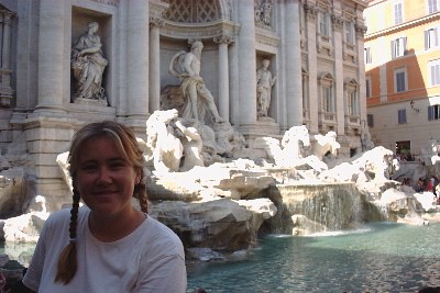 Me and the Trevi Fountain