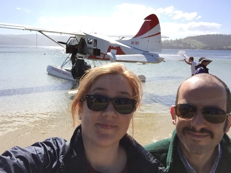 Seaplane selfie