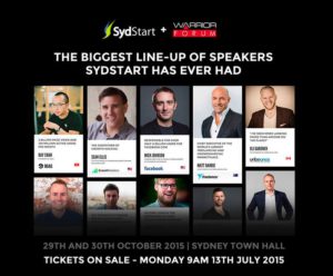 SydStart lineup