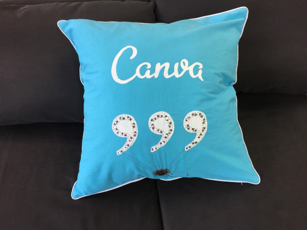 Comma Club Cushion