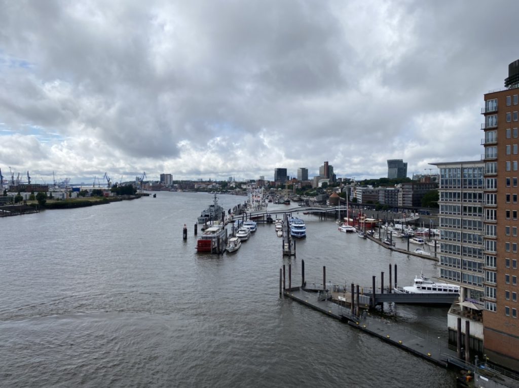 View from Elbphilharmonie