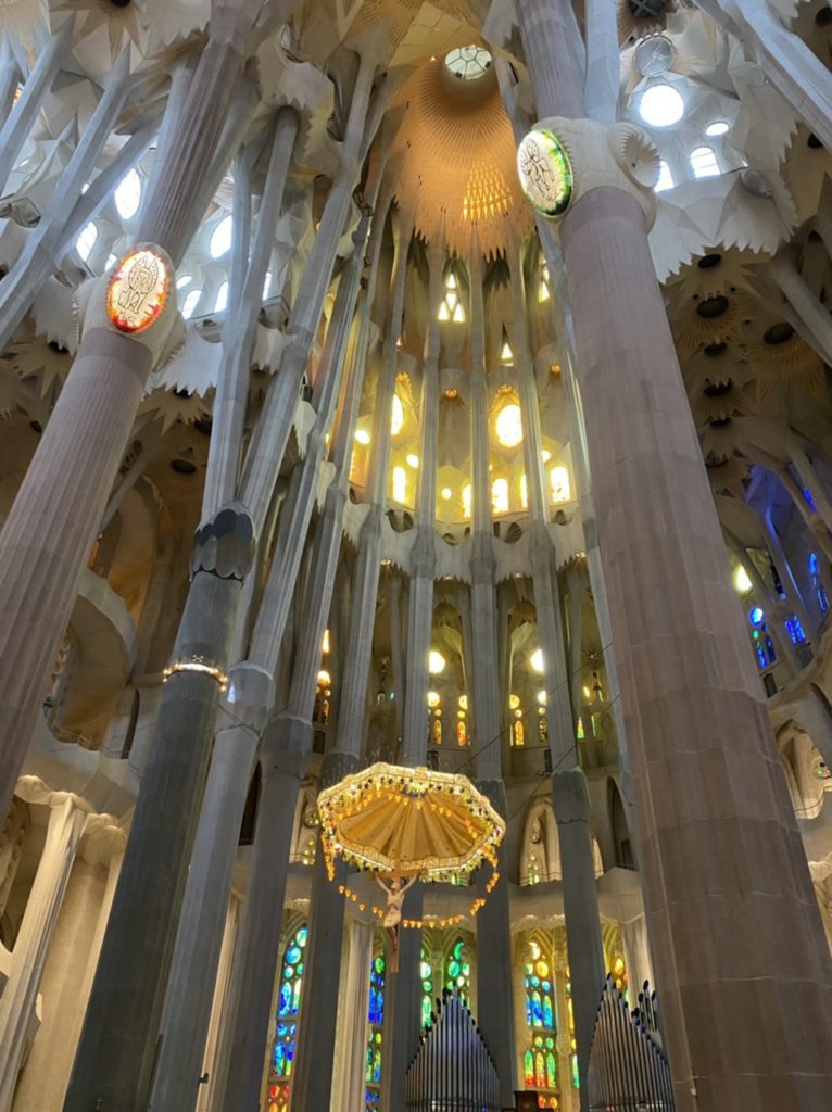 Inside Sagrada Familia