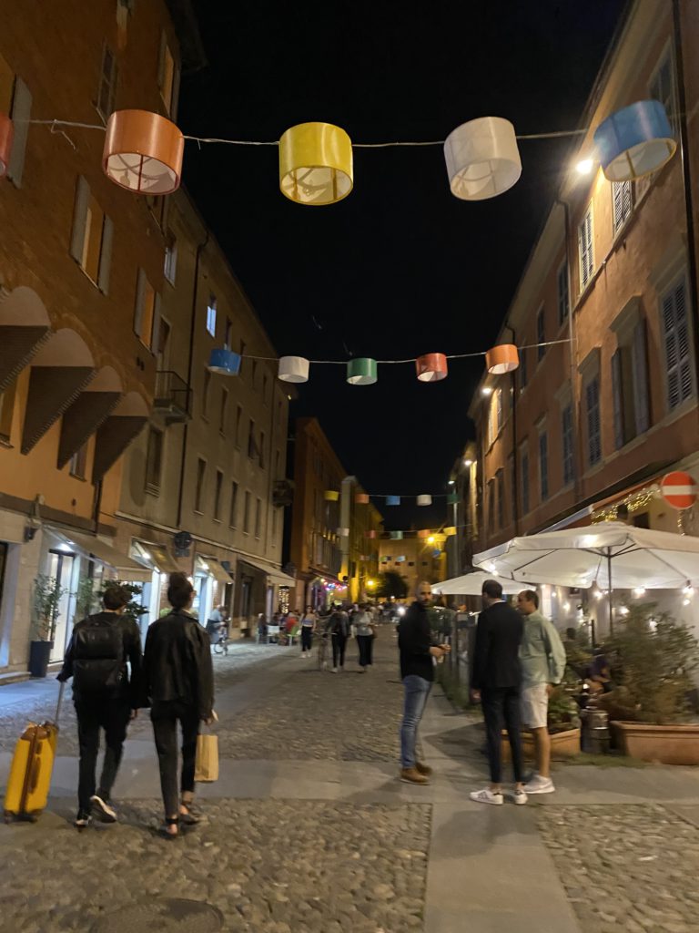 Evening in Modena