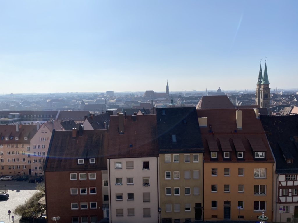 View over Nürnberg