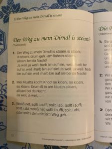 Bavarian songbook