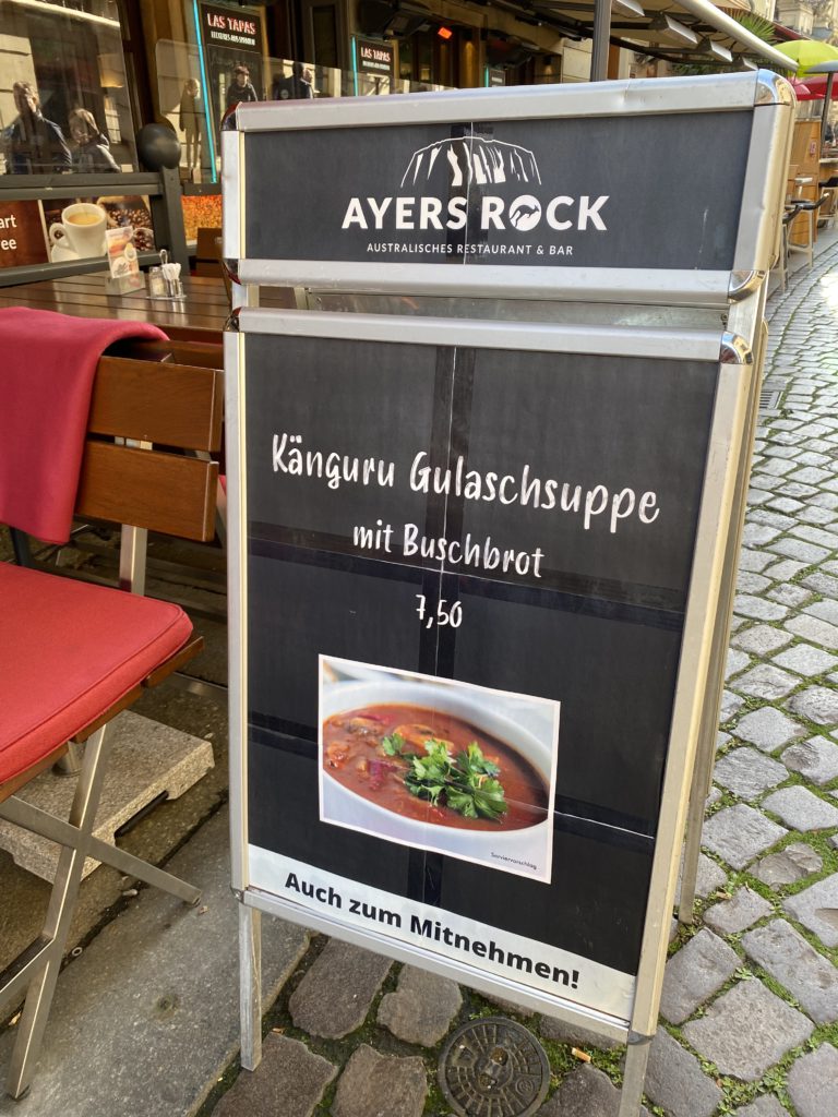 Känguru Gulaschsuppe