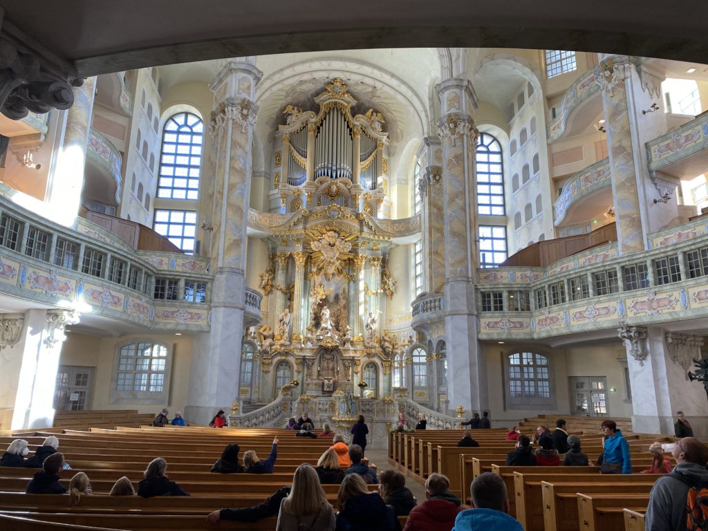 Inside the Frauenkirche