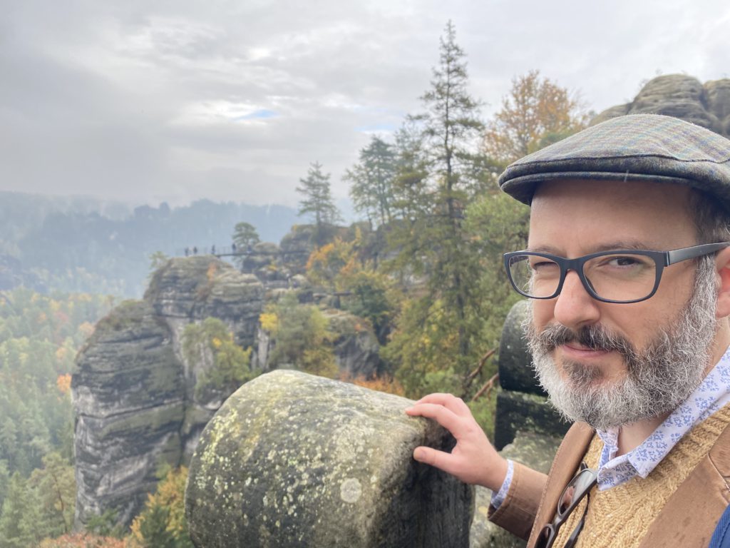 On the Bastei Bridge