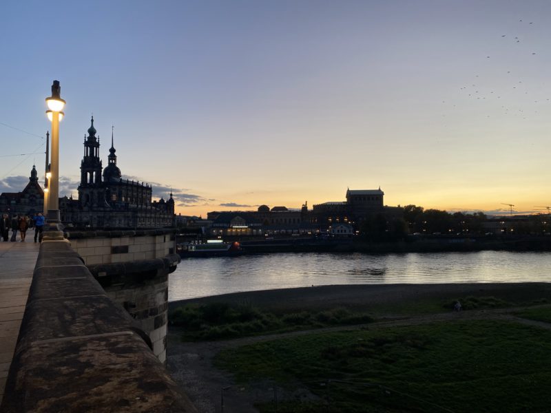 Dresden at night