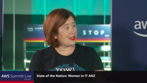 "State of the Nation: Women in IT ANZ," AWS Summit Sydney, April 2018