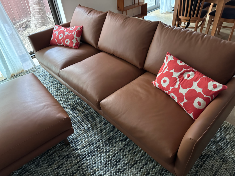 New couch with Marimekko cushions