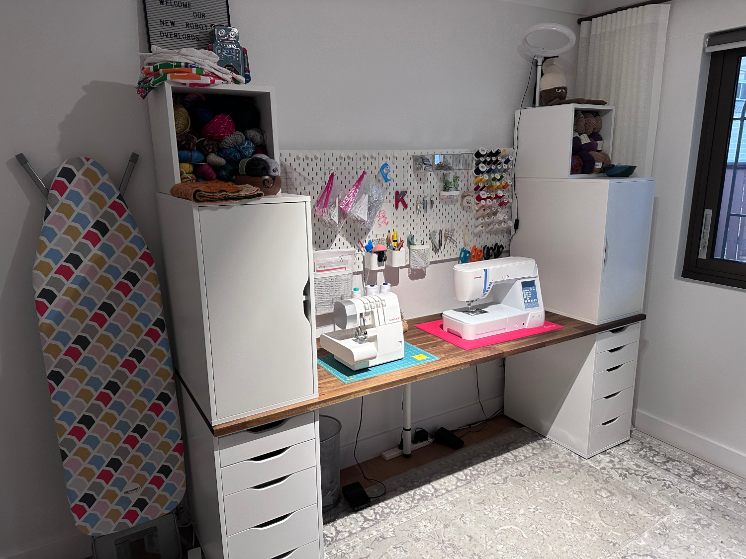 Craft Room IKEA Hack