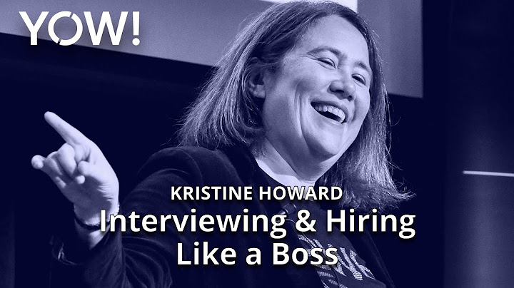 "Interviewing & Hiring Like a Boss", YOW Perth 2023