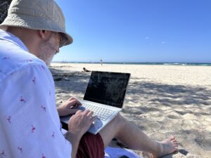 Rodd coding on the beach