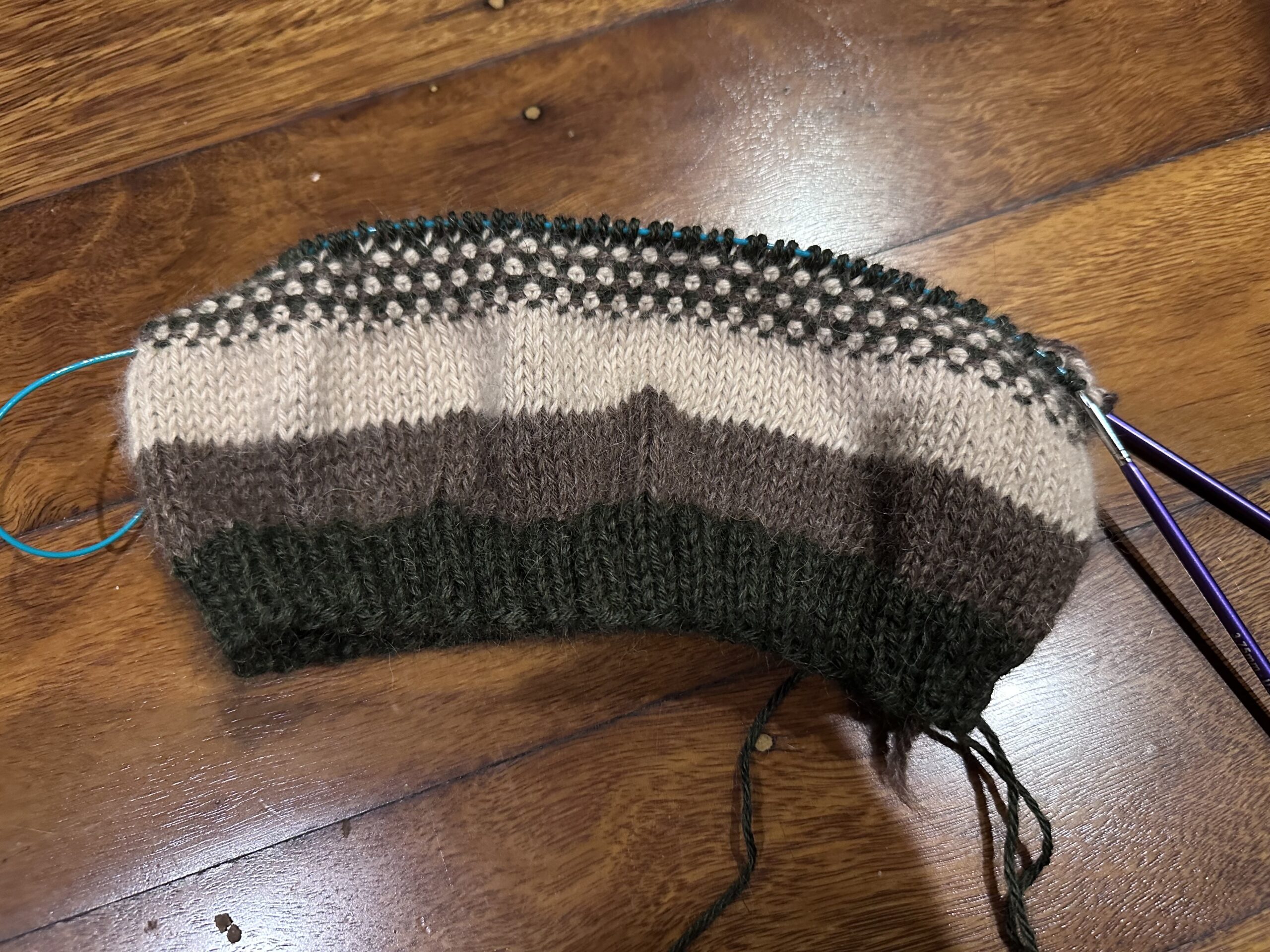 Beanie progress