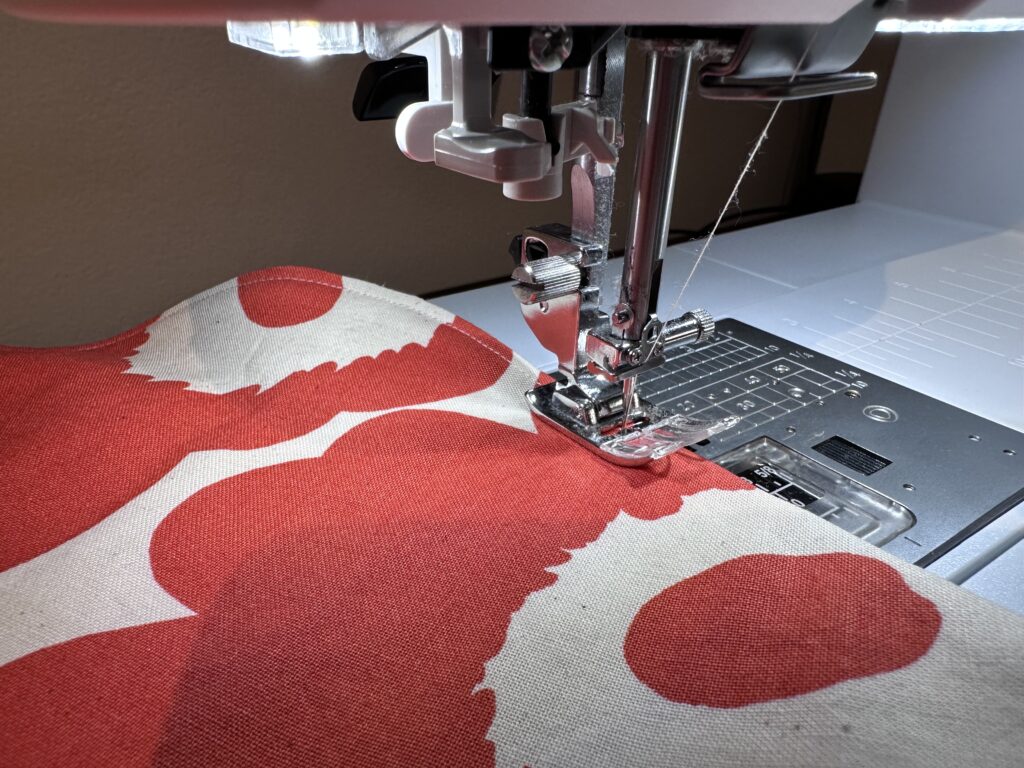 Top stitching