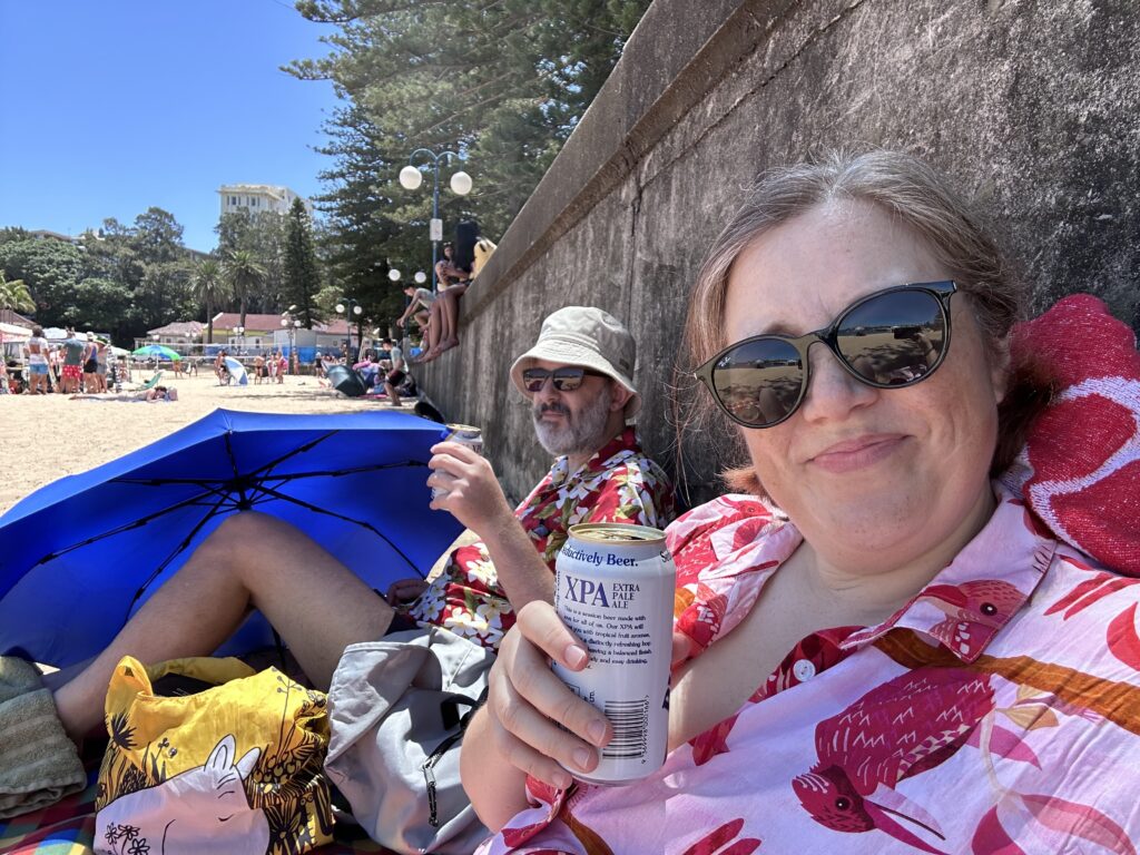 Beers at Manly Cove