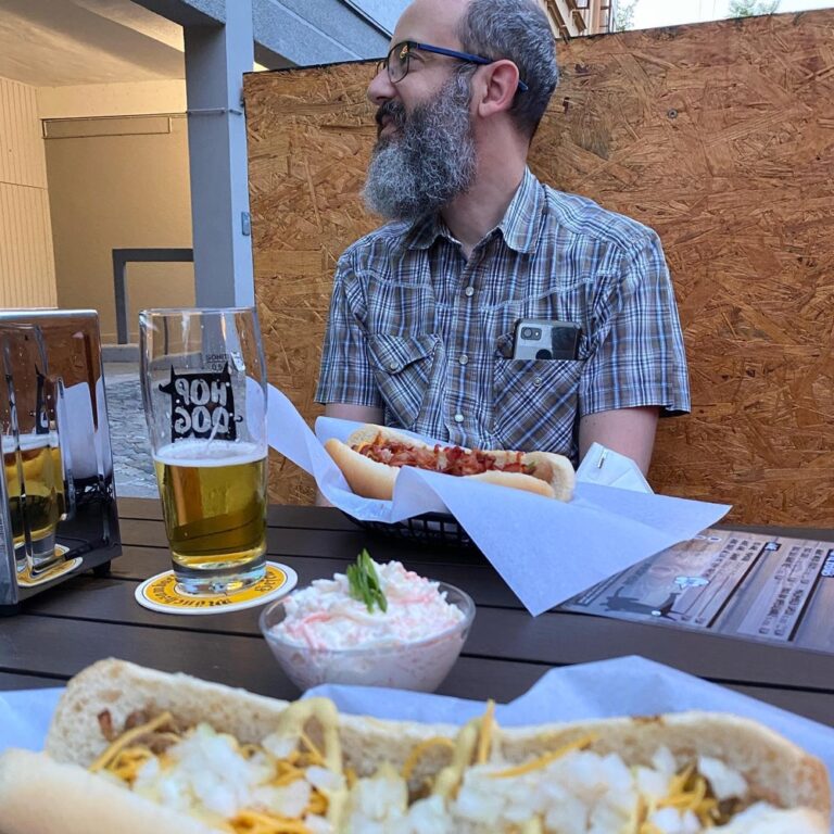 We found craft beer, hot dogs, and a new beer buddy for the Snook!