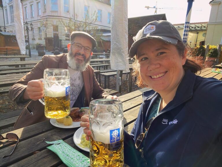 Happy Halloween! I suspect this will be the last Biergarten of the year for us. Final 2021 Biergarten count: 20! 🎃🍻