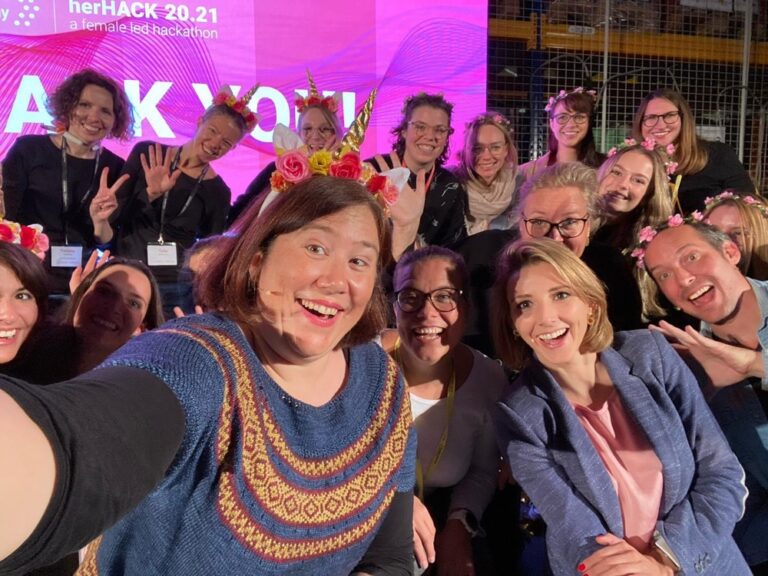 THANK YOU #herHACK! It was an amazing, inspirational weekend and I was proud to be a part of it. Well done to all the participants, organisers, volunteers, partners, and helpers. 🦄❤️👏 #digitalswitzerland