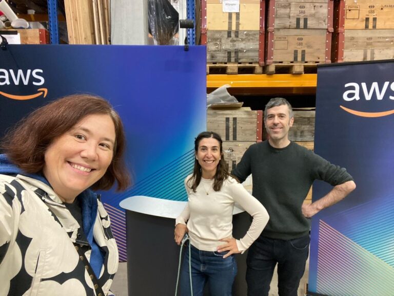 Final preparation for tomorrow‘s #herhack2021! By this time tomorrow, there will be 250 women hackers powering away on solutions to some of the world’s most pressing problems. How cool is that?? #digitalswitzerland #aws 

(Also, I’ve never been to a hackathon in a warehouse before. There’s a giant disco ball and a SLIDE!!)