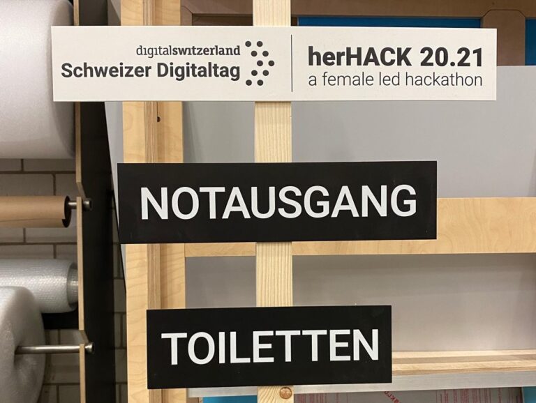 Final preparation for tomorrow‘s #herhack2021! By this time tomorrow, there will be 250 women hackers powering away on solutions to some of the world’s most pressing problems. How cool is that?? #digitalswitzerland #aws 

(Also, I’ve never been to a hackathon in a warehouse before. There’s a giant disco ball and a SLIDE!!)