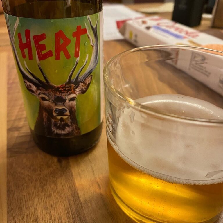 Great Belgian Beer Tasting #8: Hert from @beer4nature. The Snook felt this one was sweet but with some complexity. “Quite nice!”