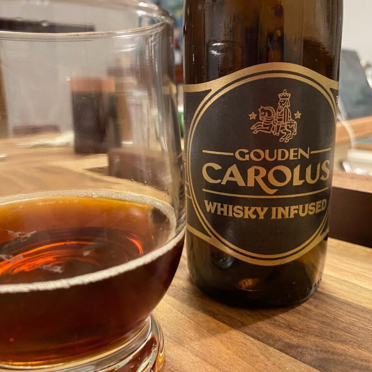 Great Belgian Beer Tasting #13 - Gouden Carolus Whisky Infused. 11.7% 🤯 I needed that one… 🍺🥃