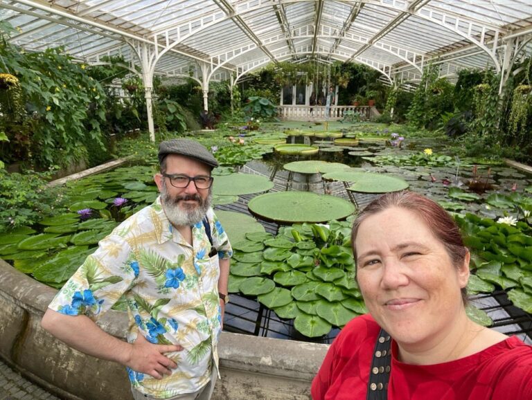 We finally checked out Munich’s Botanic Gardens today! 🌵🌴🌺🦋