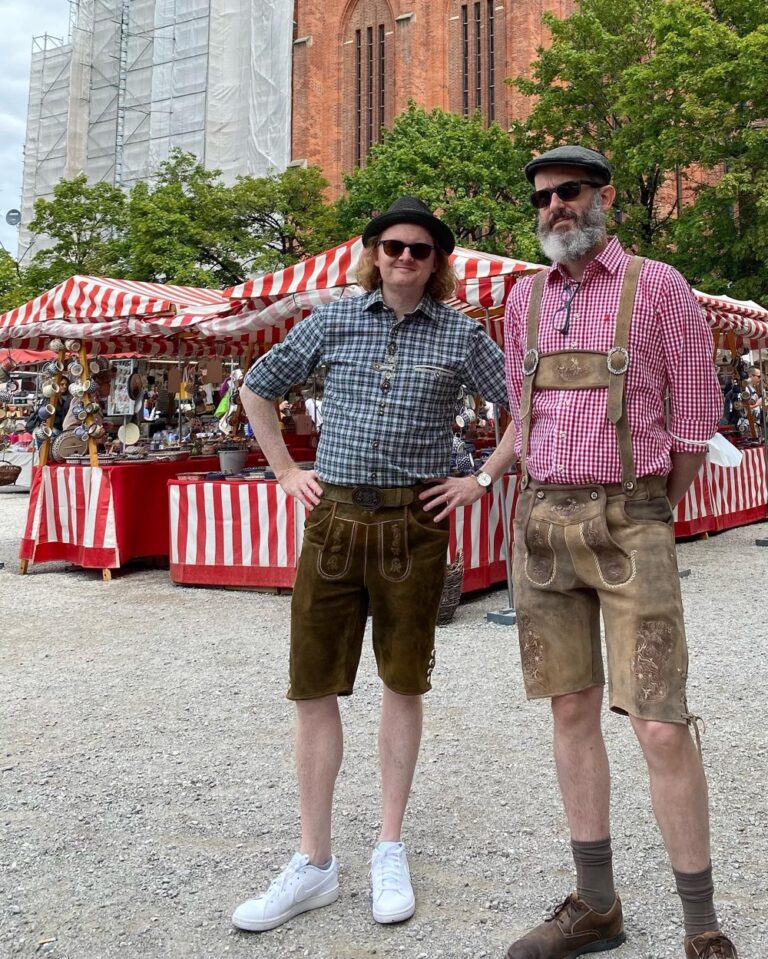 Kerls in Lederhosen. 😎 #breaktheinternet #auerdult