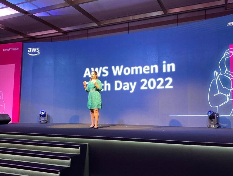 Really excited to be in Bangalore for @awscloudindia Women in Tech Day 2022! My colleagues @rohinigaonkar and @kapoor.ridhima have done an amazing job putting this event together. ❤️