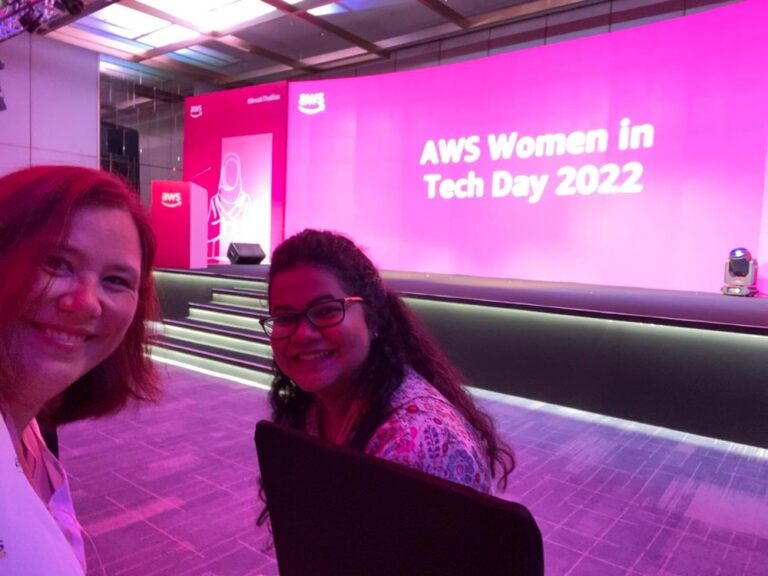 Really excited to be in Bangalore for @awscloudindia Women in Tech Day 2022! My colleagues @rohinigaonkar and @kapoor.ridhima have done an amazing job putting this event together. ❤️