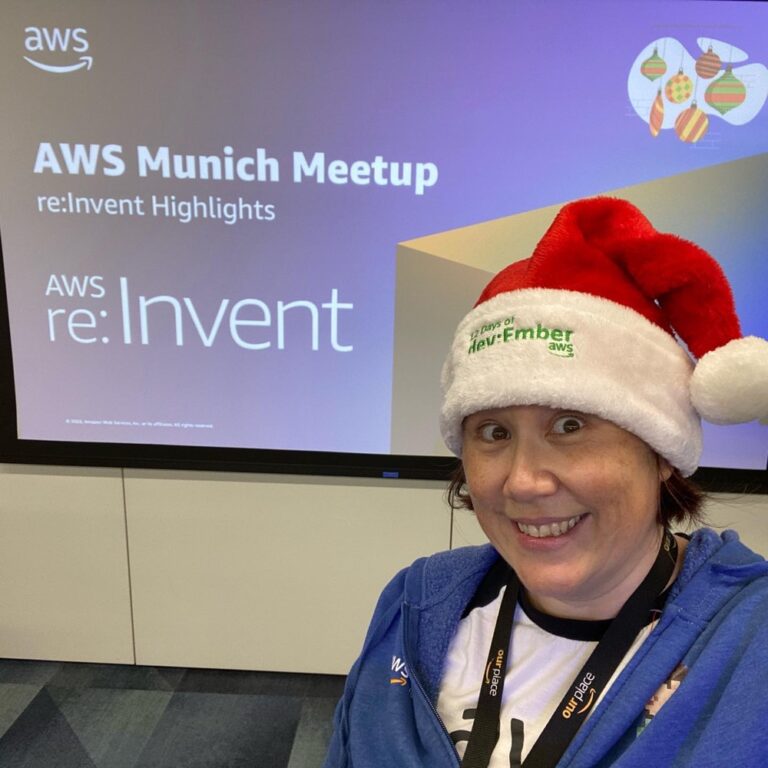 Hosting my final event in Germany tonight - AWS Munich User Group. Thank you to @osterjour for being such a great friend and inspiration! The whole DACH AWS Community are wonderful. I’m going to miss you all. 😥❤️🇩🇪