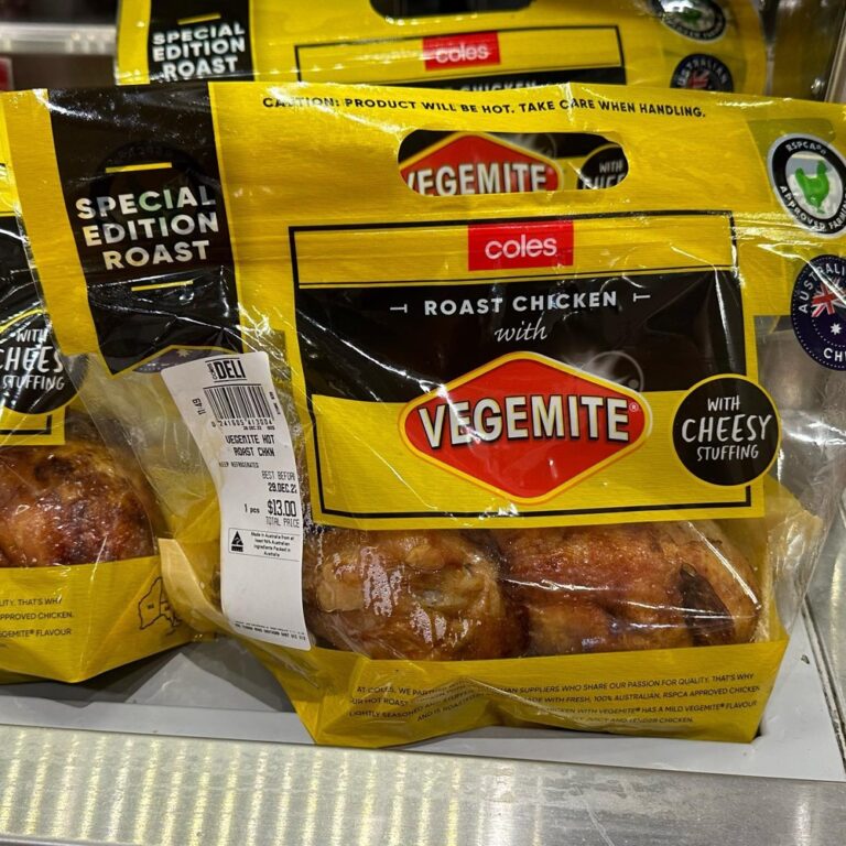 Whenever anyone in Germany asked what I missed from Australia, I’d say “The food. No question.”

This is not what I meant, Australia. 🤮🍗