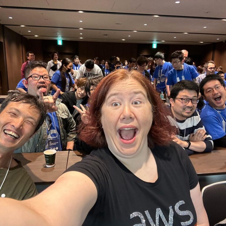 Thank you to the AWS Community in Japan for inviting me to speak at the Community Leaders meetup today! (And to my wonderful translator Shoki Hayasaki, who helped me to communicate.) You are all incredibly inspiring to me! 🇯🇵❤️🙌