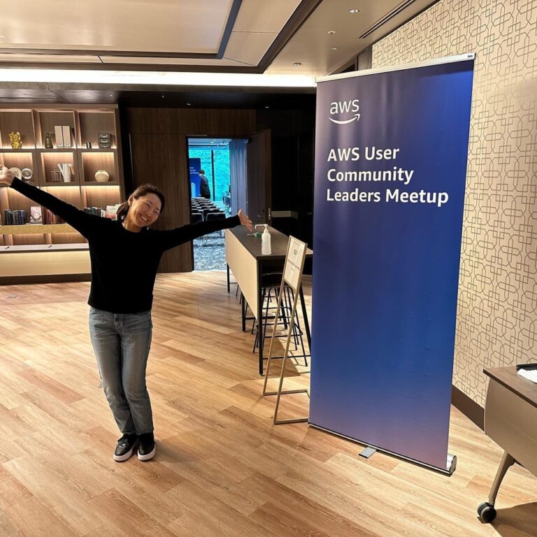 Thank you to the AWS Community in Japan for inviting me to speak at the Community Leaders meetup today! (And to my wonderful translator Shoki Hayasaki, who helped me to communicate.) You are all incredibly inspiring to me! 🇯🇵❤️🙌