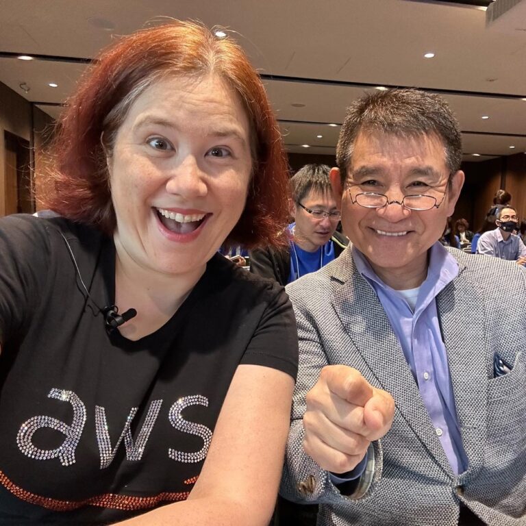 Thank you to the AWS Community in Japan for inviting me to speak at the Community Leaders meetup today! (And to my wonderful translator Shoki Hayasaki, who helped me to communicate.) You are all incredibly inspiring to me! 🇯🇵❤️🙌