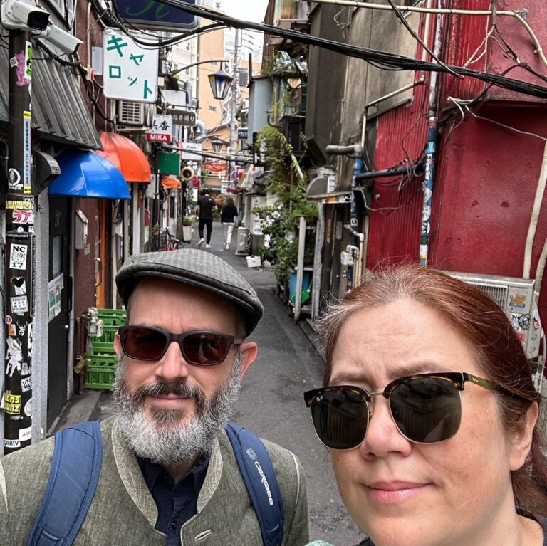 Sightseeing, shrines, shopping, and sake today in Shinjuku, Harajuku, and Shibuya. It was also lovely to catch up with my colleague Nick and our old buddy Kame!