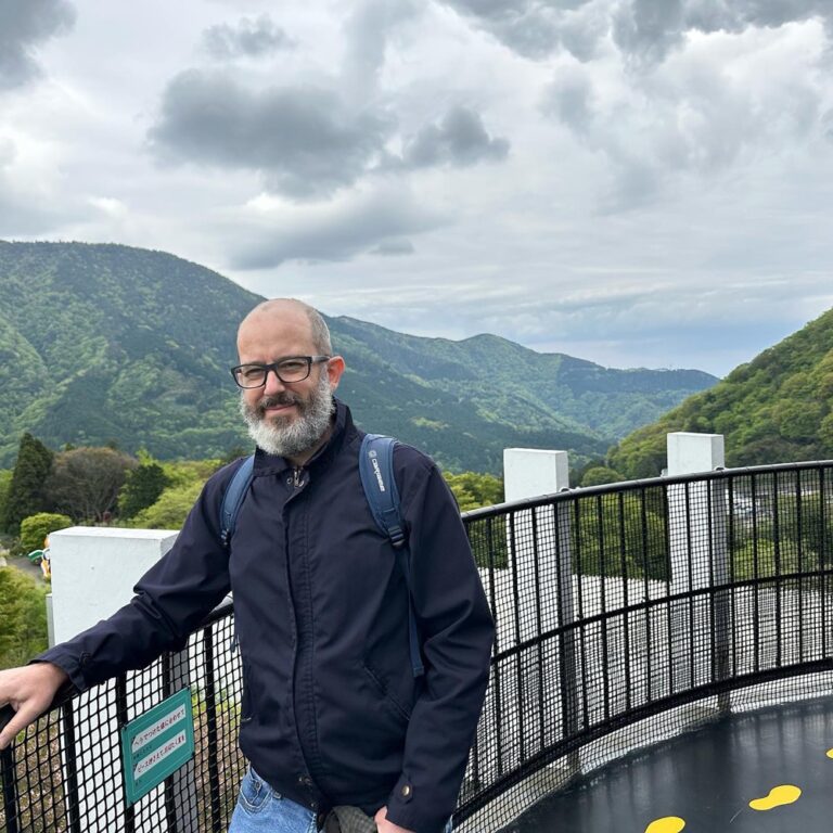 We visited the Hakone Open-Air Museum and looked at Art. But I think you can tell the piece that he was most excited about… 😂❤️