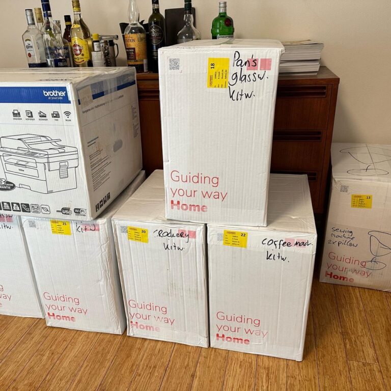 After 5.5 months, our stuff is finally here!! Time for the Great Unpacking (and subsequent “Why The Hell Did We Bother With This - Straight to the Op Shop Pile” self-reflection) to begin!!