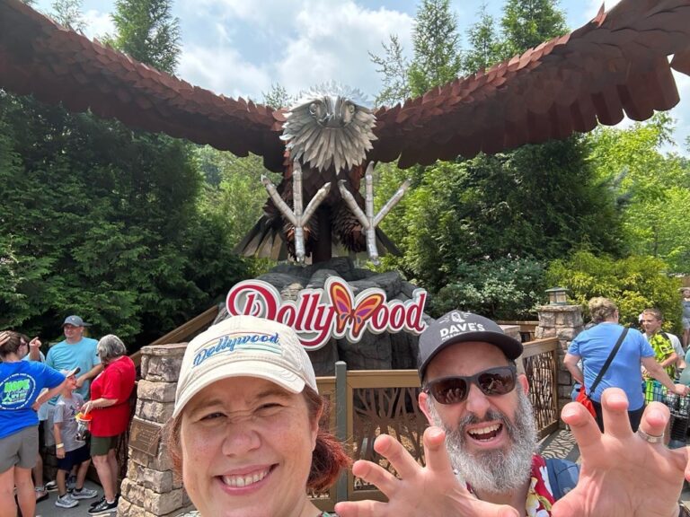 Dollywood. It’s *almost* like my vacation isn’t ruined! 😬