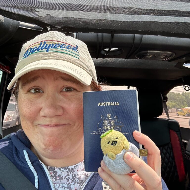 GOT IT. The thief took my bank cards, cash, my hat, and my sunglasses 🤬, but left everything else including my wallet, passports, drivers license, house keys and rental car keys, Moomin scarf, and Gudetama. 😍 Everything is damp because the criminal - who evidently hit like 8 other cars! - dumped it in a drainage ditch. But the passports should be usable once they dry out, and all in all the financial impact is pretty minimal. 🥲 PARK RANGERS ARE THE BEST.