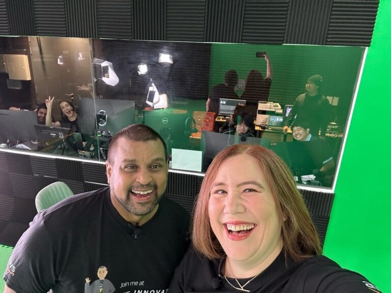 Ten minutes until the LIVE opening keynote for the #AWSInnovate Every App edition! Dean Samuels and I (and the whole production team) are excited and standing by… 🎥💃🕺 @amazonwebservices