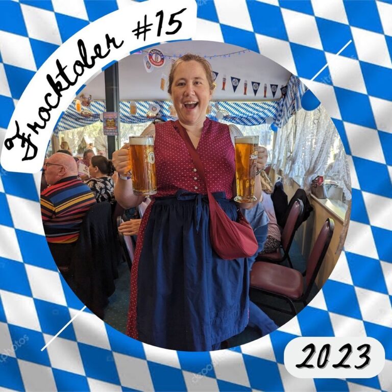 #frocktober day 15: still celebrating Oktoberfest in my dirndl at Sydney’s best (only?) German-Australian Club. 🍻👗❤️