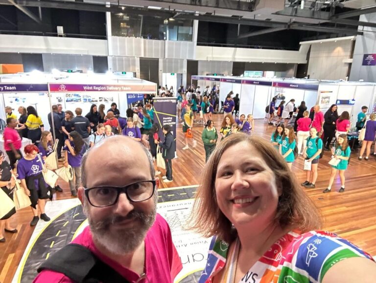 More photos from today’s #awsgirlstechday event! The afternoon session was for high school girls, and we were joined on the panel by my colleague Sara Goldsworthy. My partner Rodd came along to help out, and we were excited to check out driving simulations, drones, robots, and more. Thanks again to #awsincommunities and everyone who made this happen! Hopefully we’ve inspired a few more young women to considering a focus in STE(A)M careers. ❤️